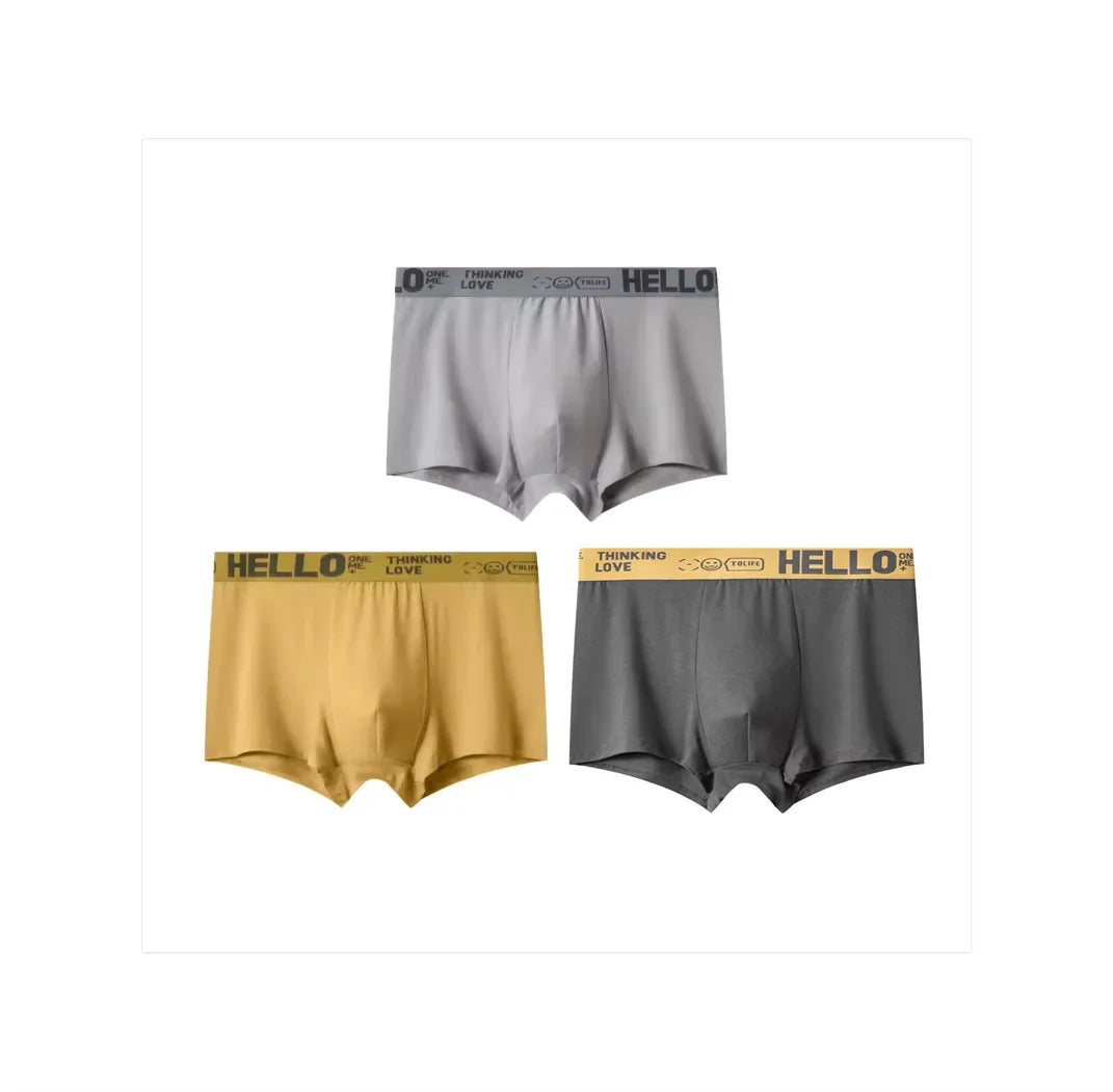 Quick-Dry Boxer Trunks - Stretchy Multi-Pack