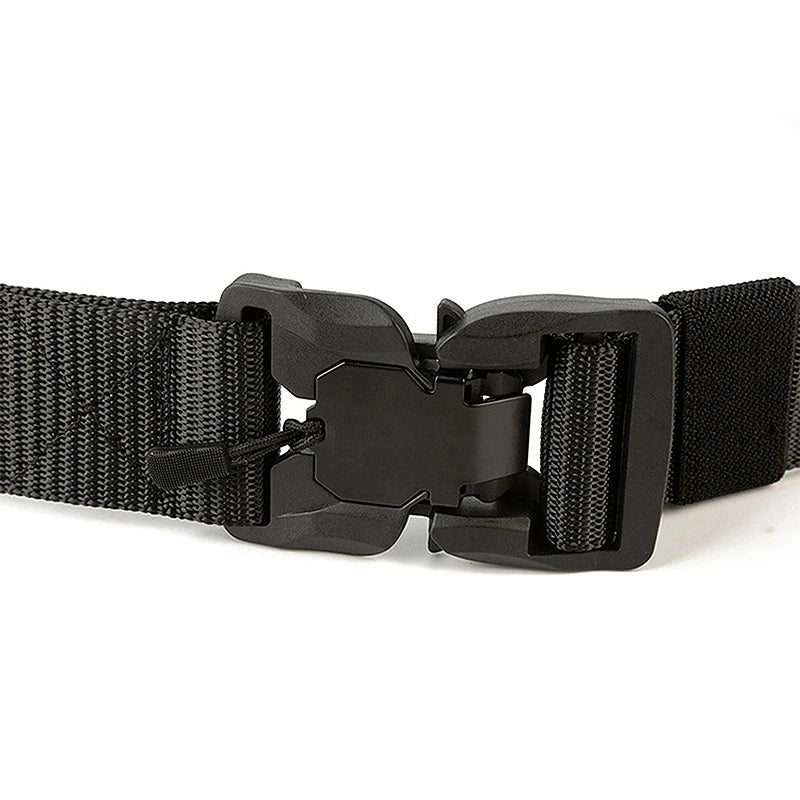 Tactical Quick Release Belt - Magnetic Buckle Nylon Sports Belt