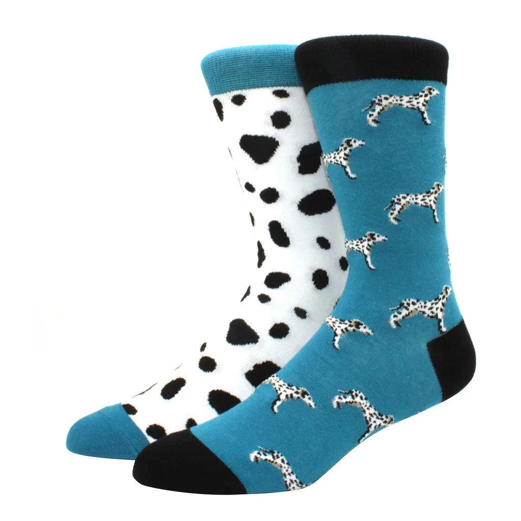 Mismatched Novelty Socks - Animal Fruit Design