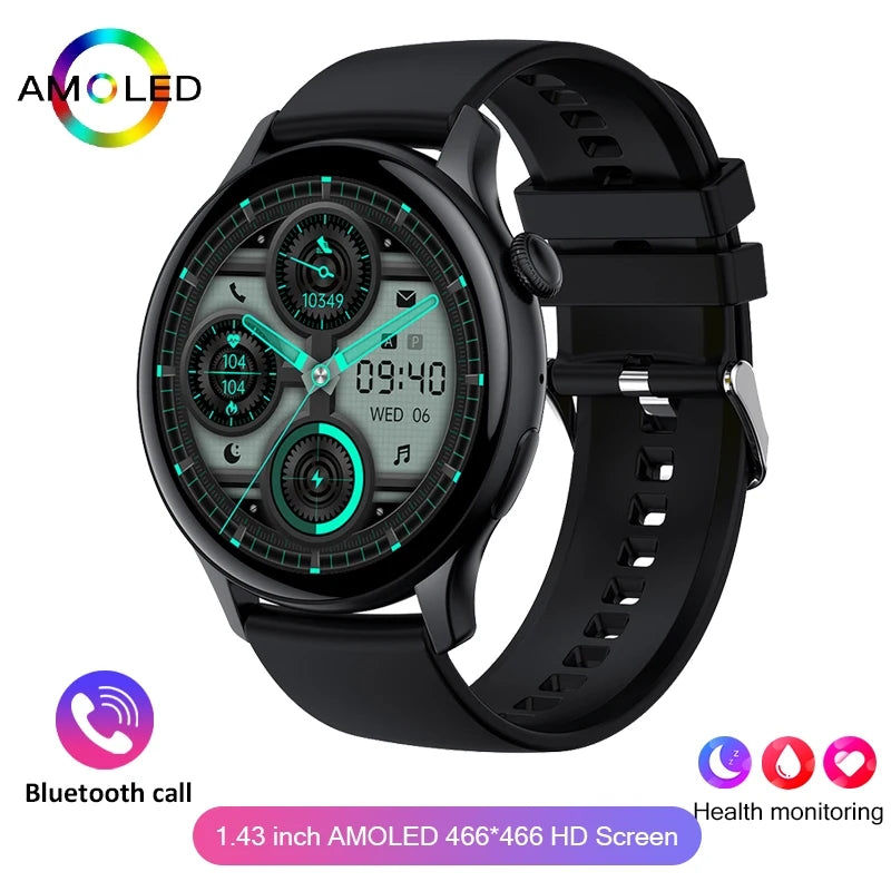 2025 NFC Smartwatch - AMOLED Always-On Display
