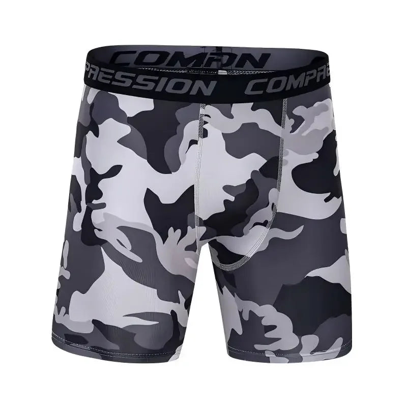 Men's Compression Shorts - Quick Dry Athletic Training Tights