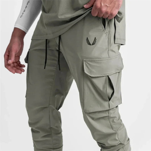 Quick-Dry Cargo Pants - Summer Training Joggers