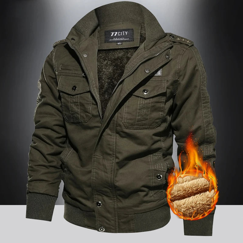 A-2 Pilot Jacket - WWII Military Leather Coat