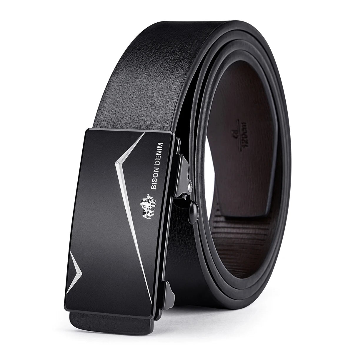 Men's Genuine Leather Belt - Automatic Buckle Dress & Casual Belt