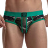 Low-Rise Mesh Camo Briefs - Performance Underwear