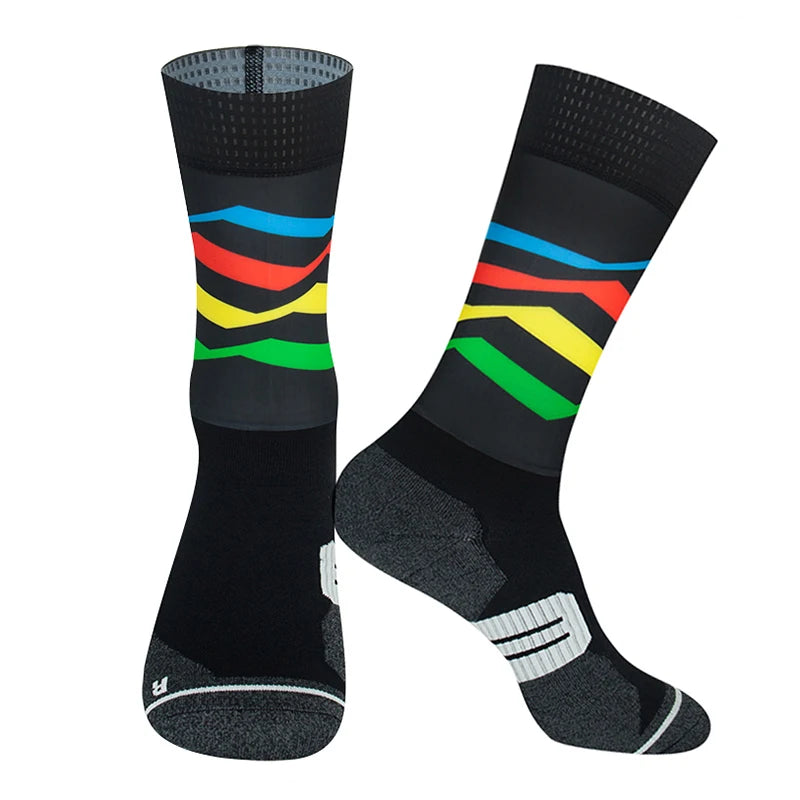 Compression Cycling Socks - Anti-Slip Racing