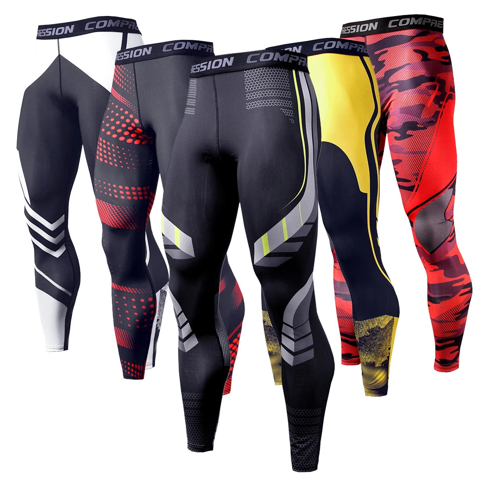 Men's Compression Pants - Quick Dry Fitness Running Tights
