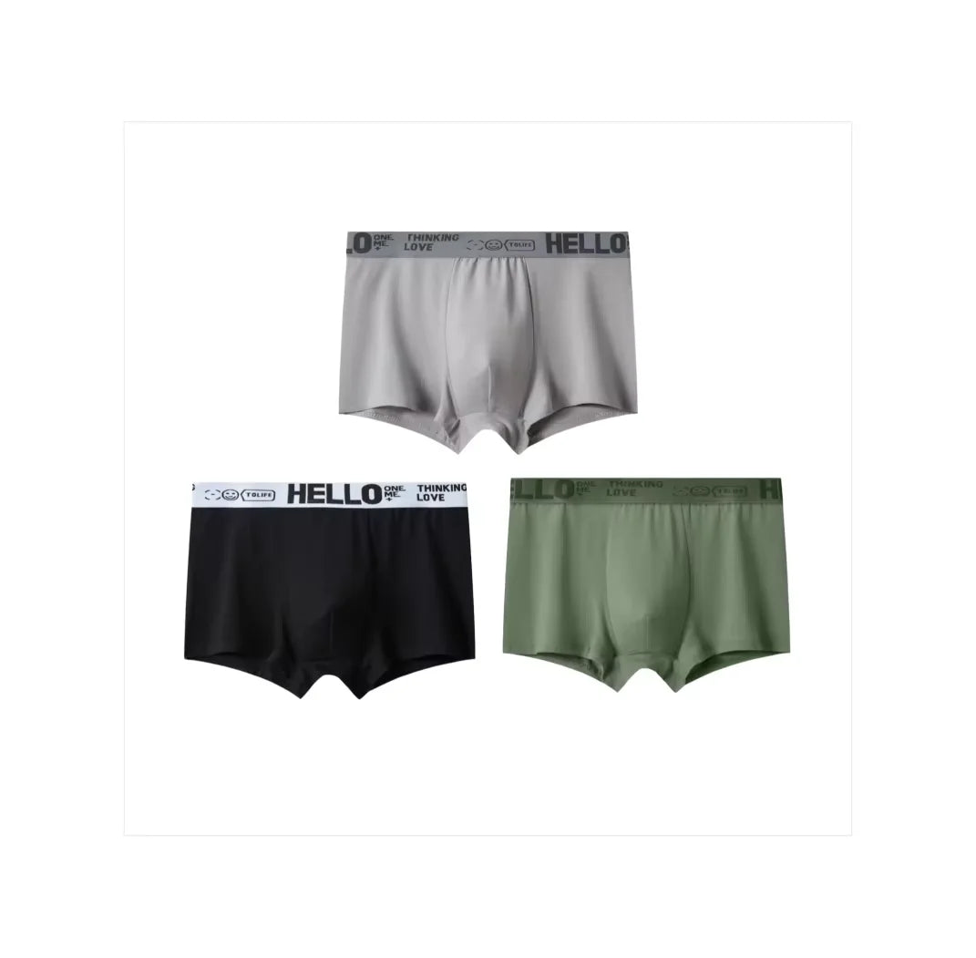 Quick-Dry Boxer Trunks - Stretchy Multi-Pack