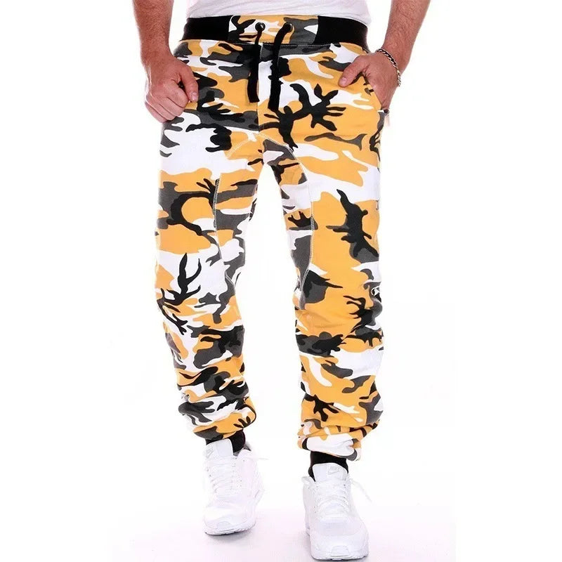 Camouflage Cargo Joggers - Loose Fit Harem