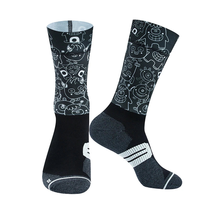 Compression Cycling Socks - Anti-Slip Racing