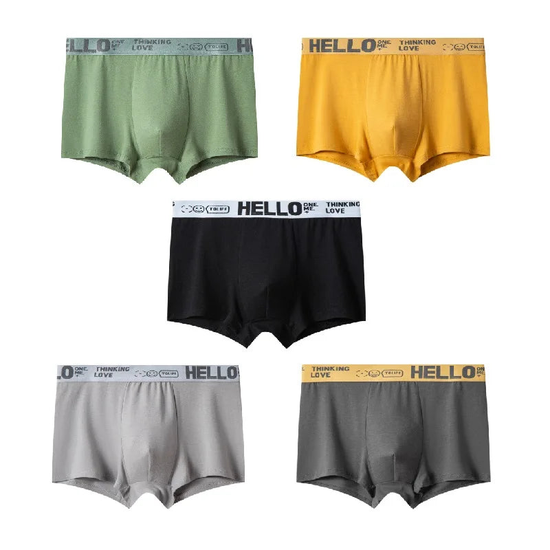 Quick-Dry Boxer Trunks - Stretchy Multi-Pack