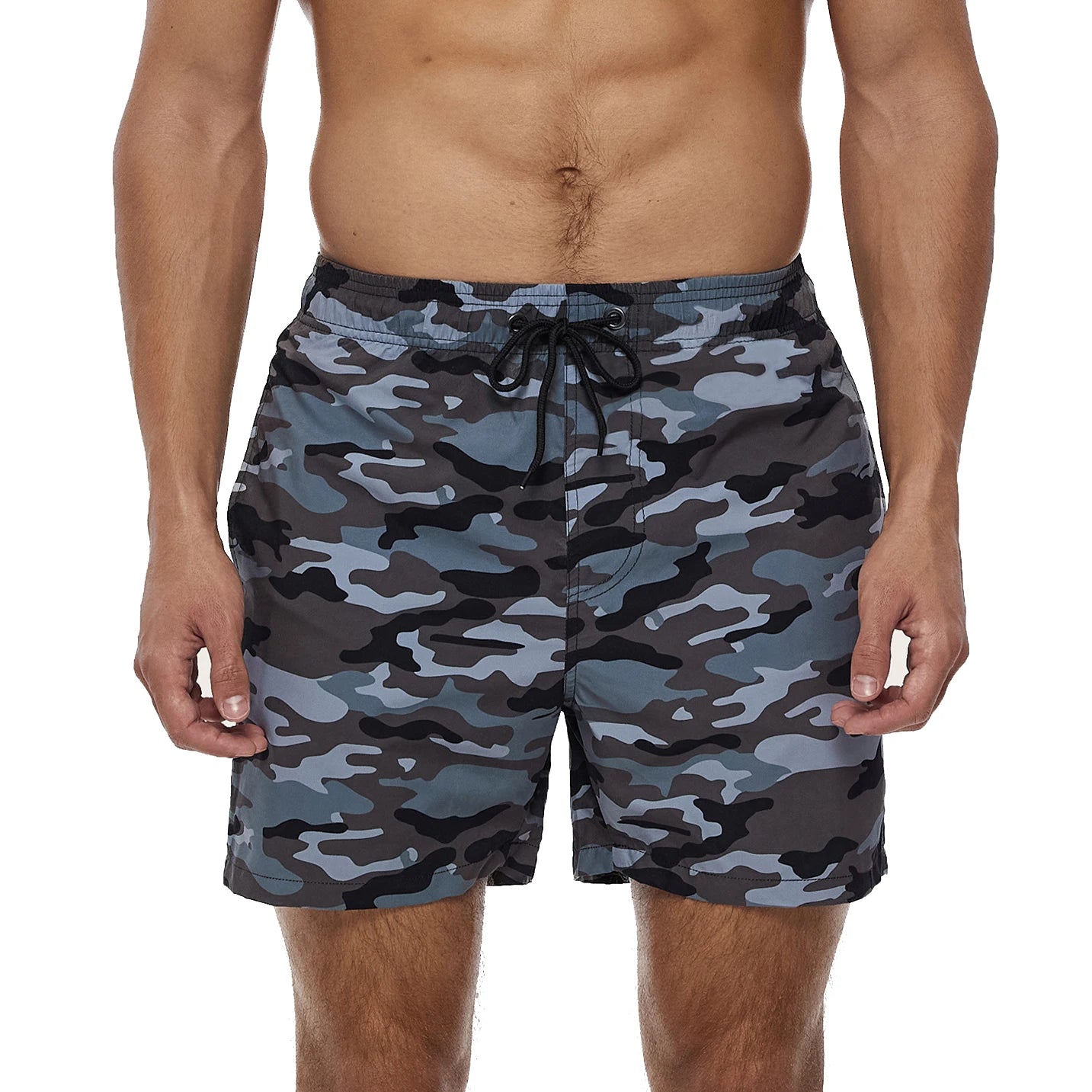 DATIFER Beach Print Shorts - Fitness Workout Trunks