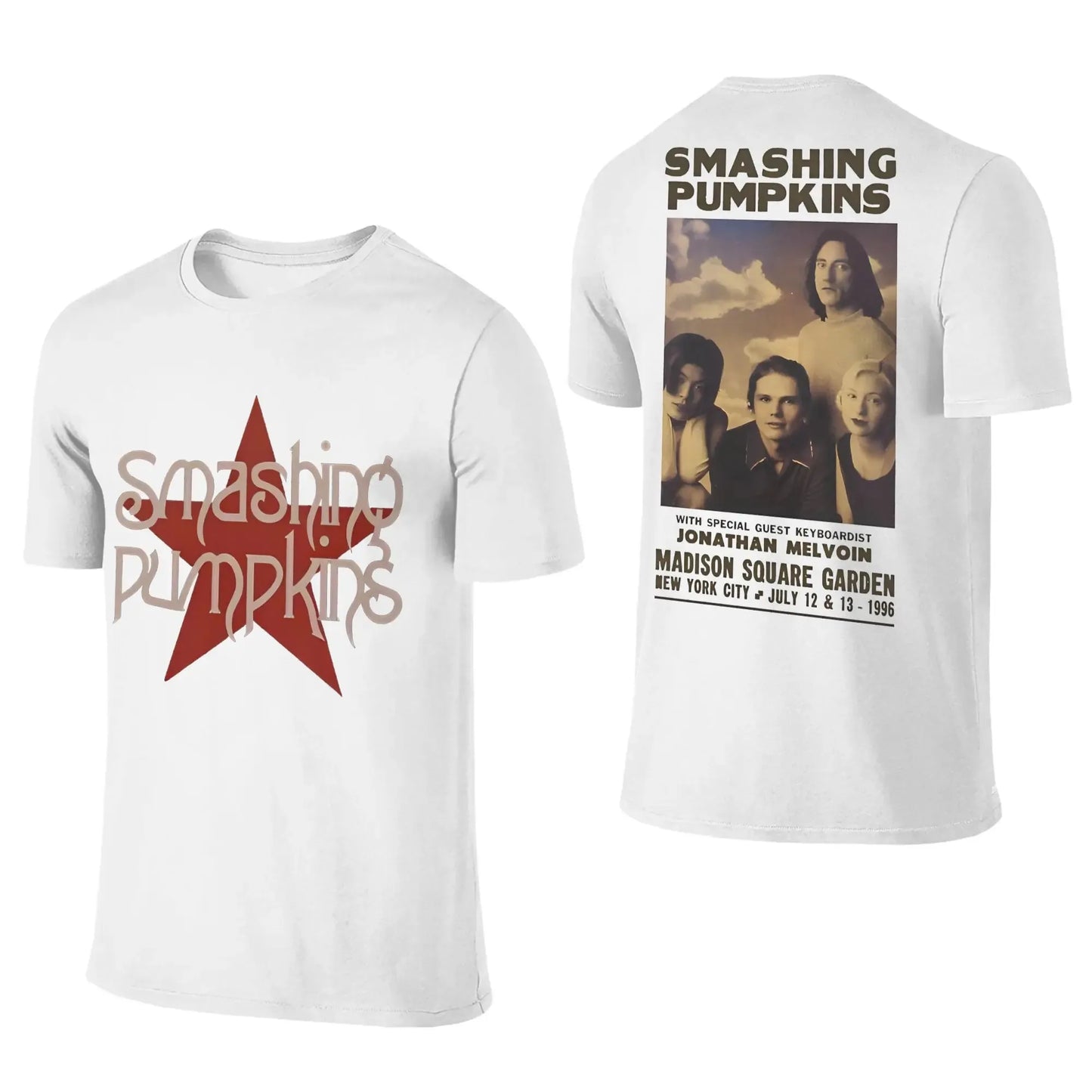 Smashing Pumpkins Band Tee - Oversized Y2K Rock Merch