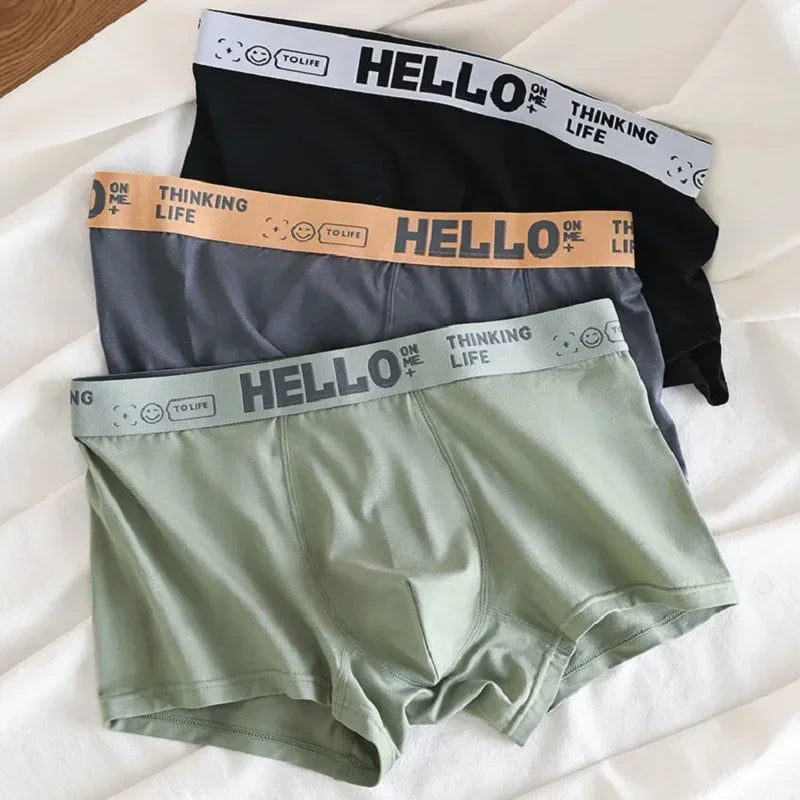 Quick-Dry Boxer Trunks - Stretchy Multi-Pack