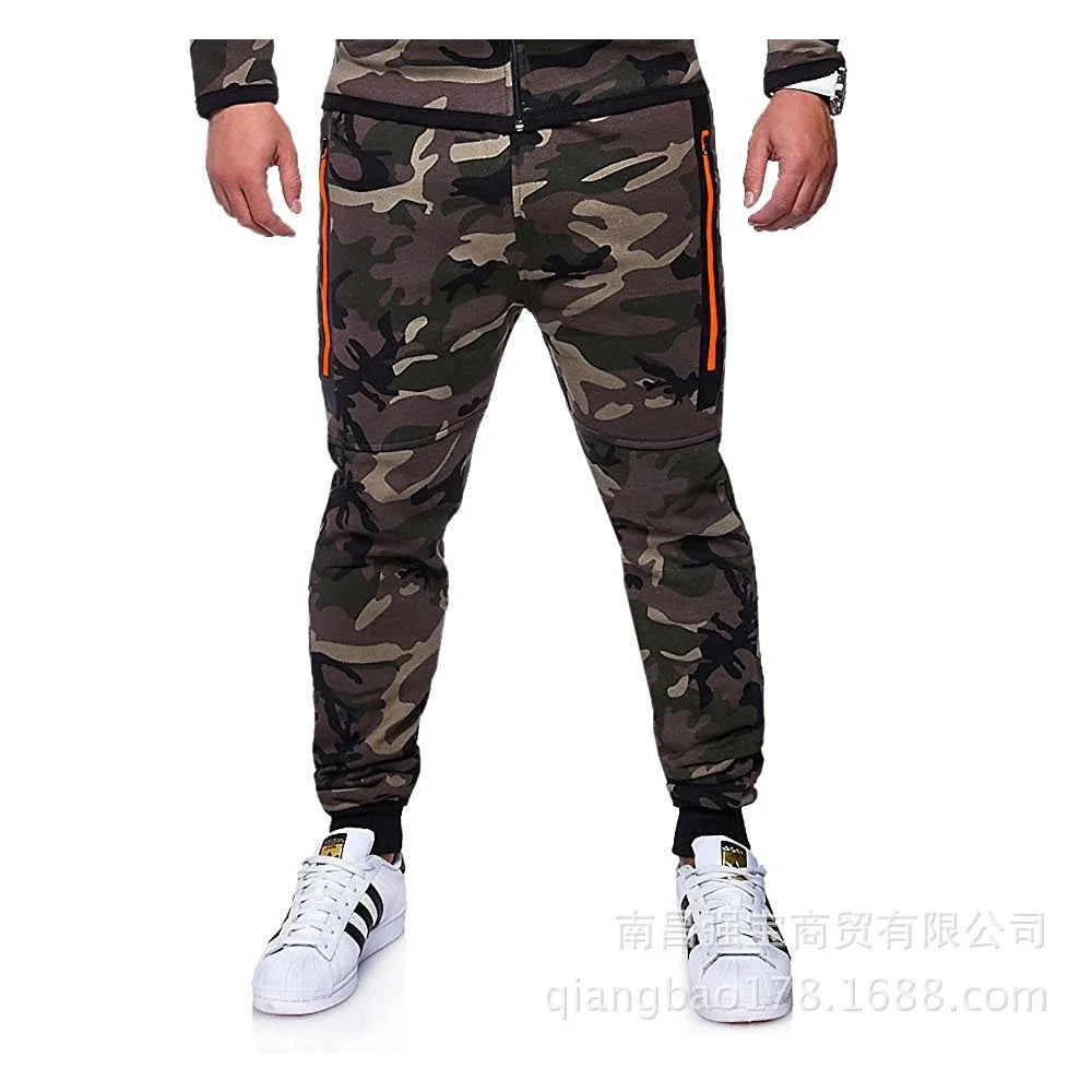 Camouflage Cargo Joggers - Loose Fit Harem