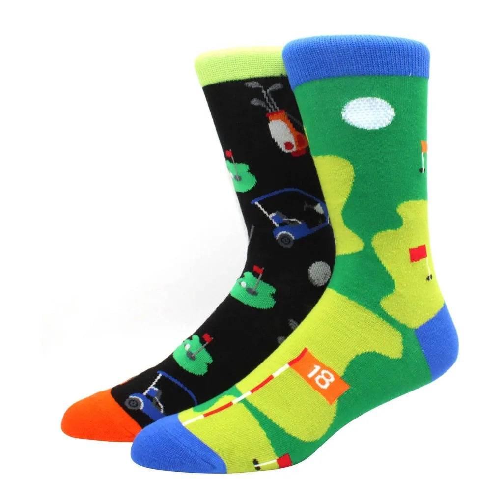 Mismatched Novelty Socks - Animal Fruit Design