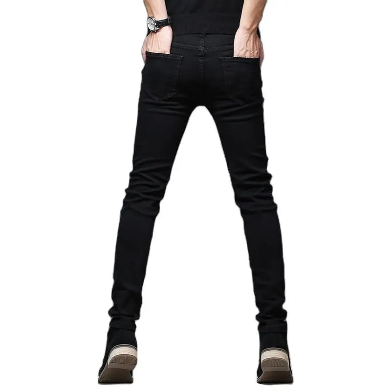 Designer Stretch Skinny Jeans - Super Elastic Denim
