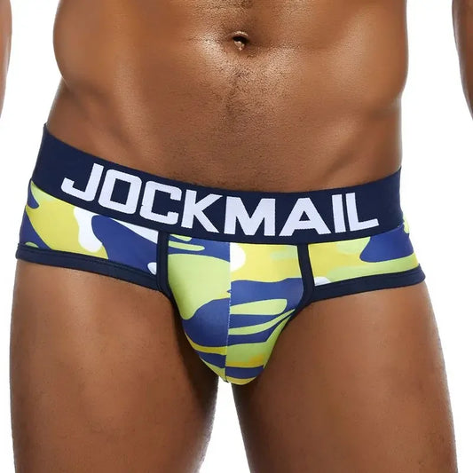JOCKMAIL Camo U-Convex Briefs - Anatomical Support
