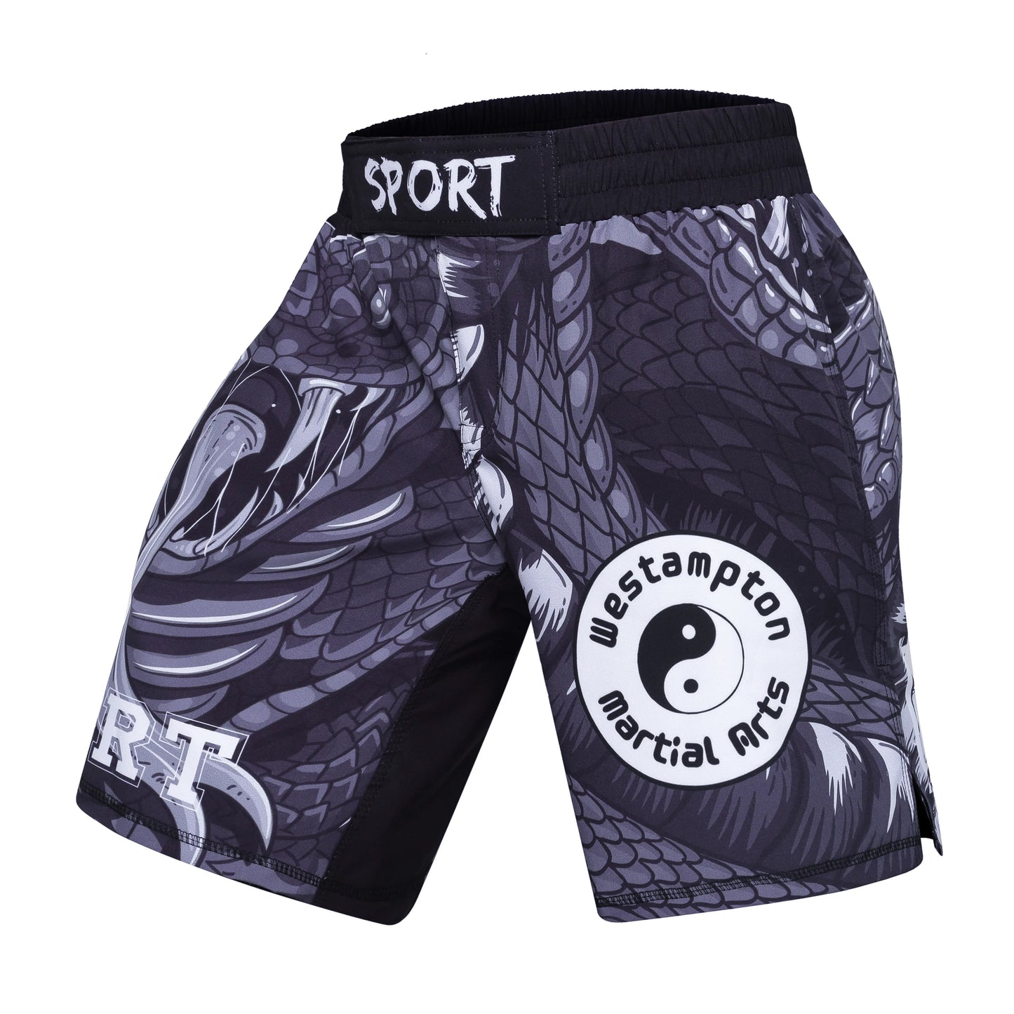 Men's MMA Fight Shorts - BJJ Grappling & Muay Thai Training Shorts