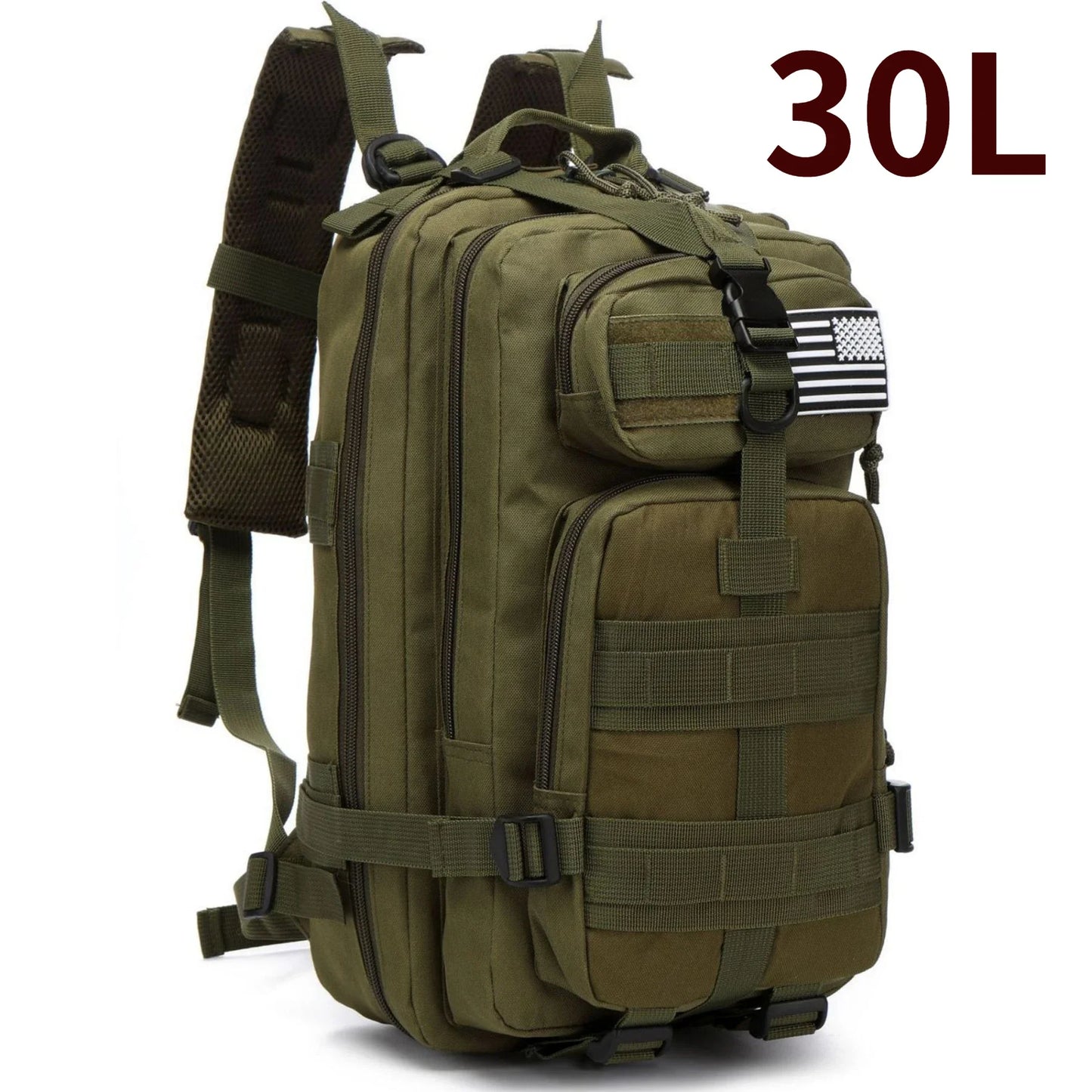 30L/50L Waterproof Tactical Backpack - Outdoor Hiking & Camping Rucksack
