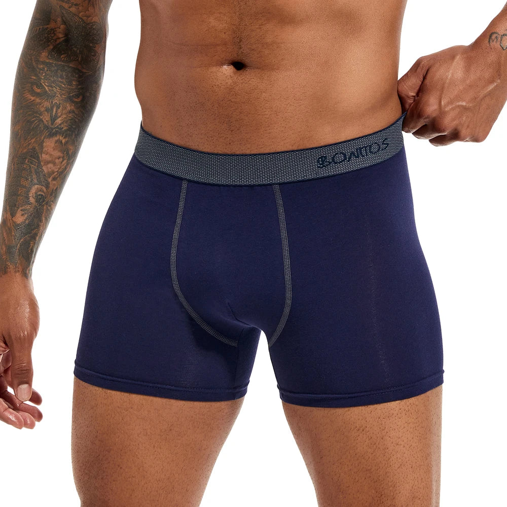 Premium Cotton Boxer Shorts - Classic Comfort