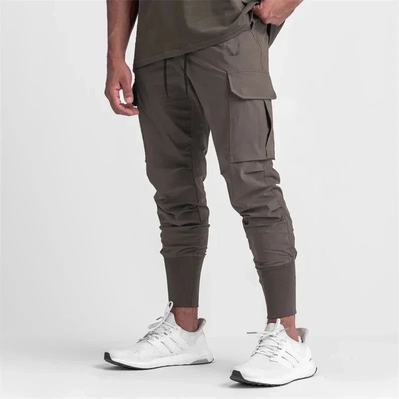 Quick-Dry Cargo Pants - Summer Training Joggers