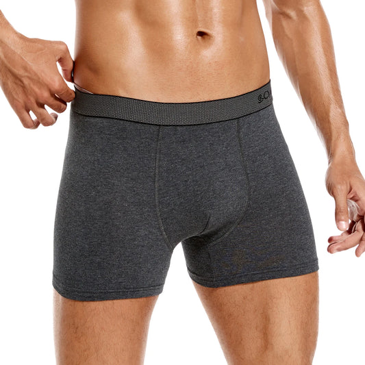 Premium Cotton Boxer Shorts - Classic Comfort