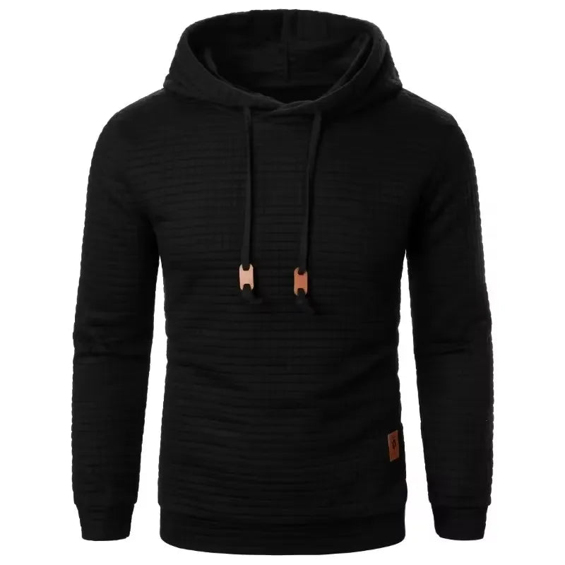Warm Solid Color Hoodie - Oversize Zipper Sweatshirt