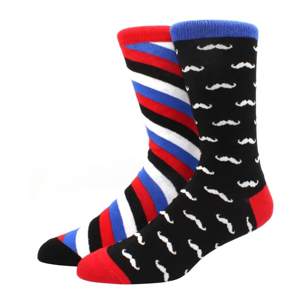 Mismatched Novelty Socks - Animal Fruit Design