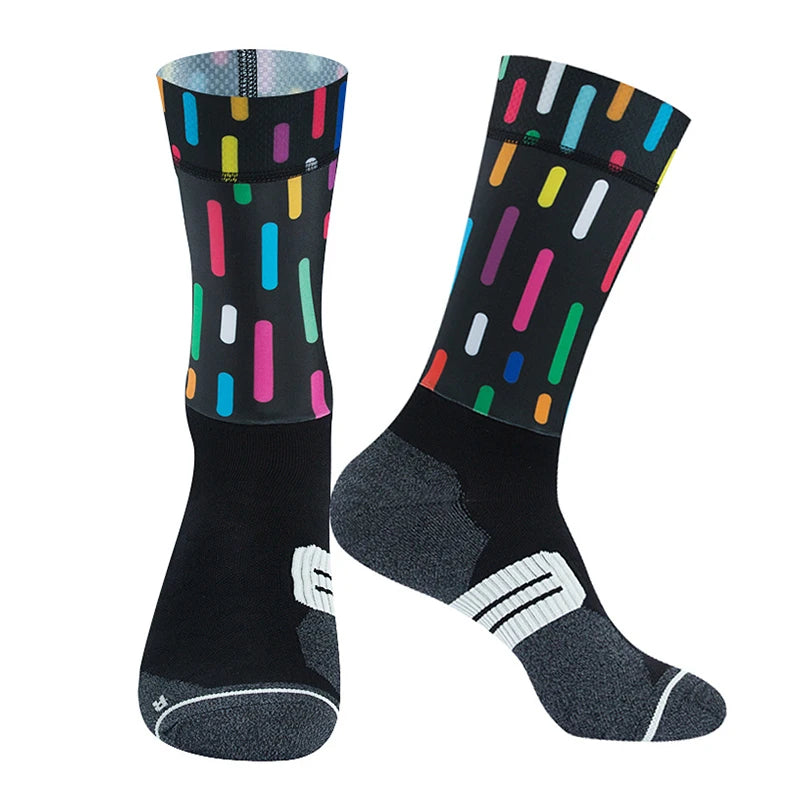 Compression Cycling Socks - Anti-Slip Racing