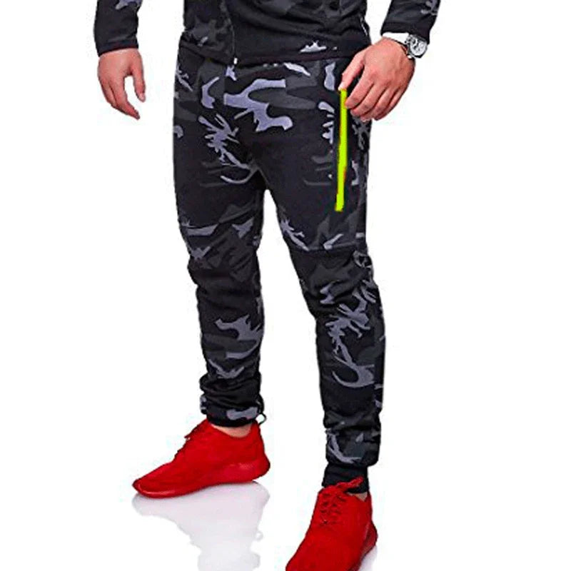 Camouflage Cargo Joggers - Loose Fit Harem
