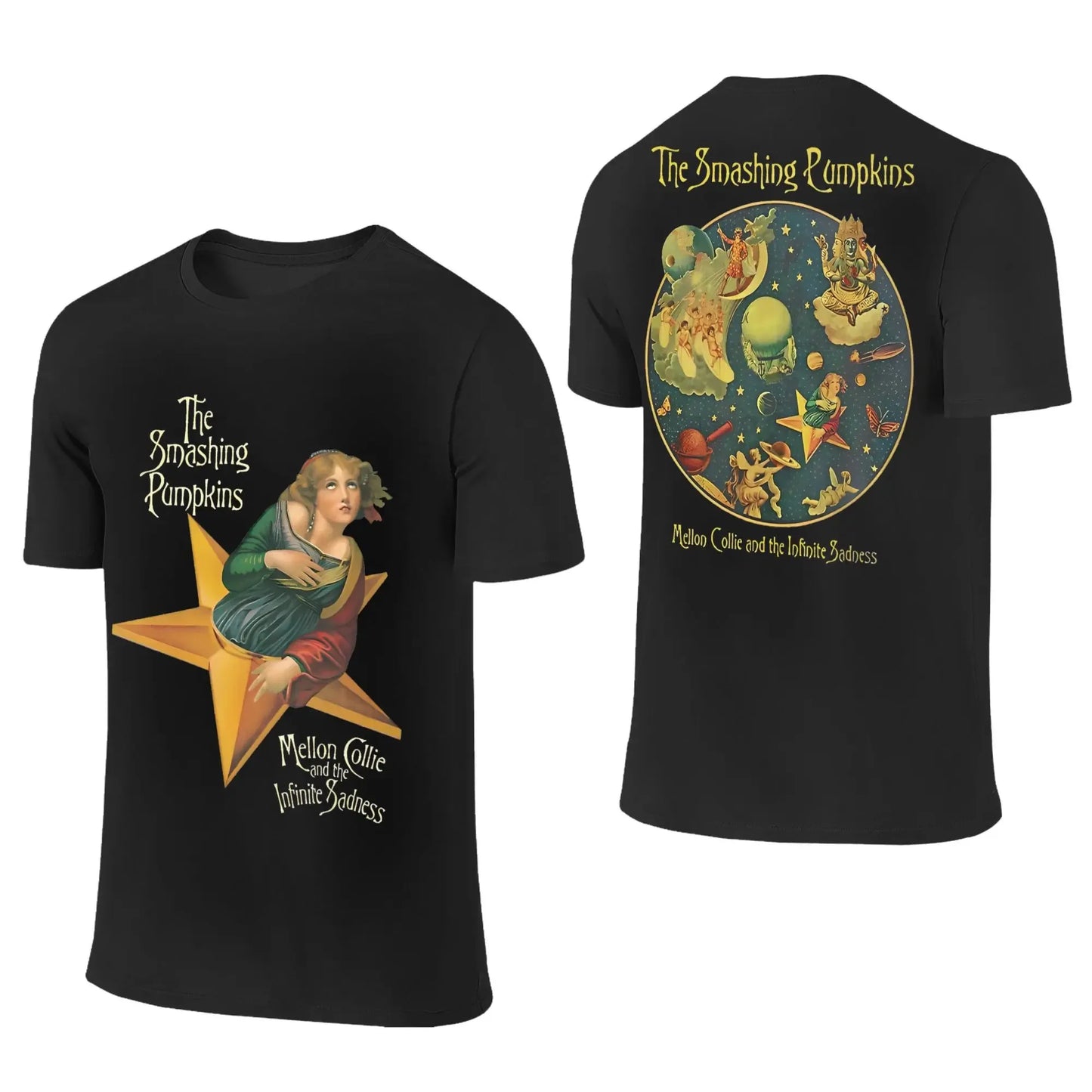 Smashing Pumpkins Band Tee - Oversized Y2K Rock Merch