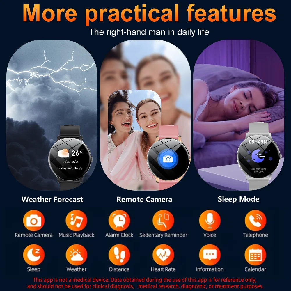 LAXASFIT Smart Watch - 1.52 HD Bluetooth Calling