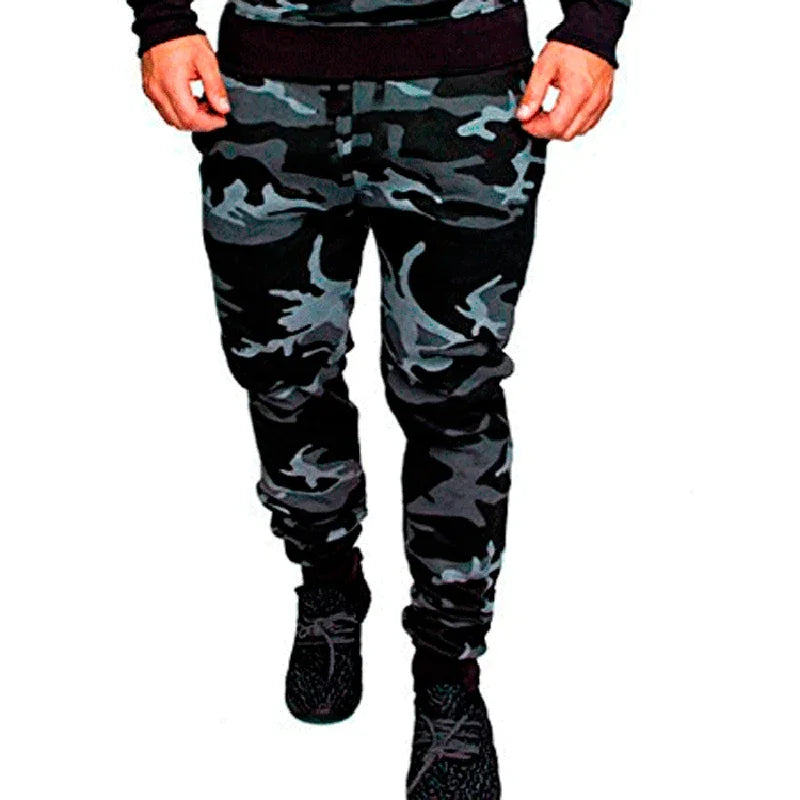 Camouflage Cargo Joggers - Loose Fit Harem