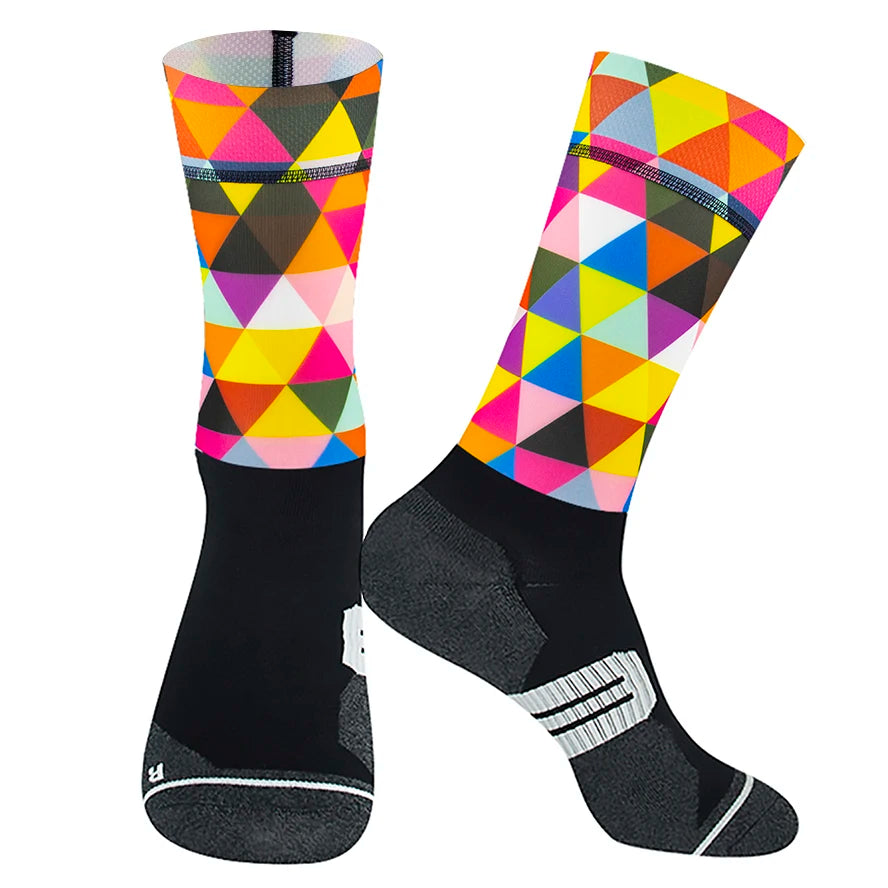Compression Cycling Socks - Anti-Slip Racing