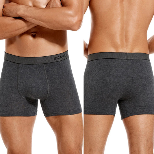 Premium Cotton Boxer Shorts - Classic Comfort