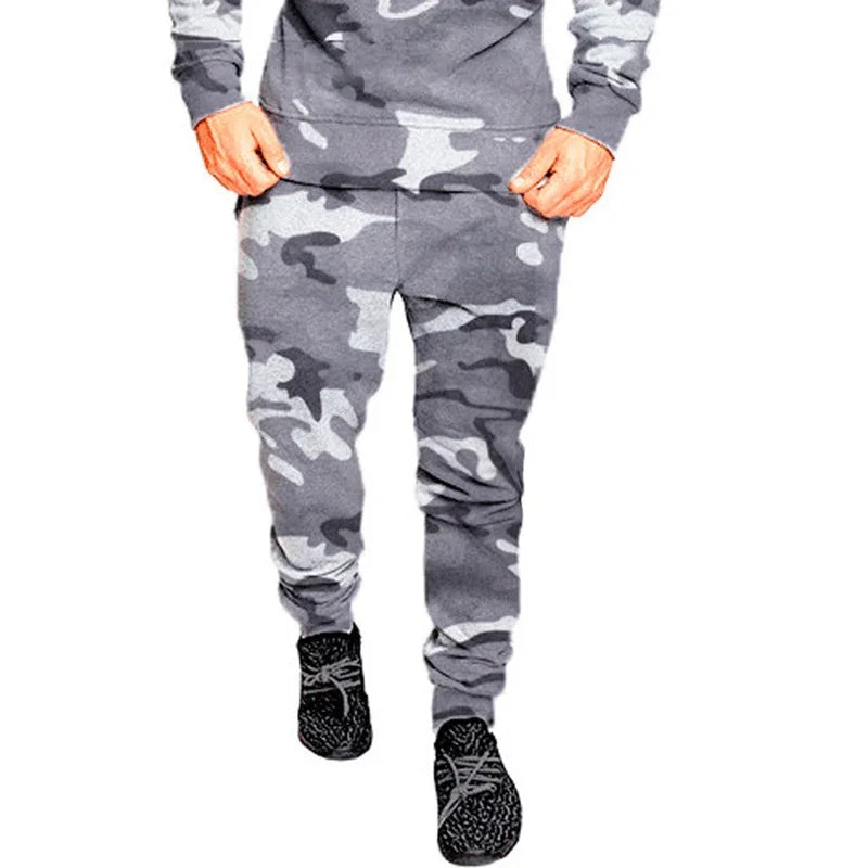 Camouflage Cargo Joggers - Loose Fit Harem