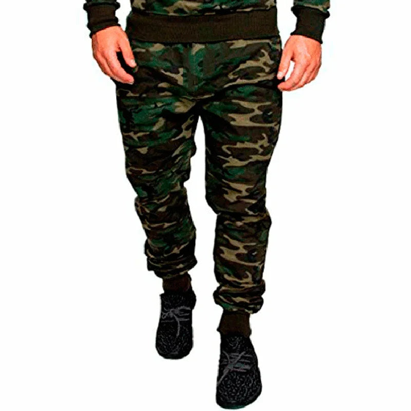 Camouflage Cargo Joggers - Loose Fit Harem