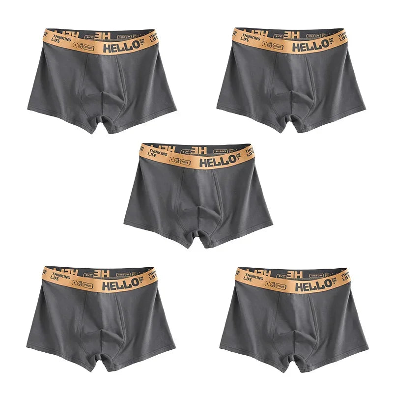 Quick-Dry Boxer Trunks - Stretchy Multi-Pack