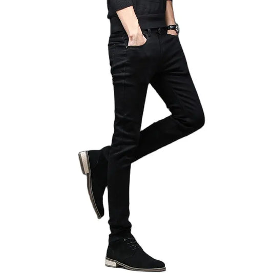 Designer Stretch Skinny Jeans - Super Elastic Denim