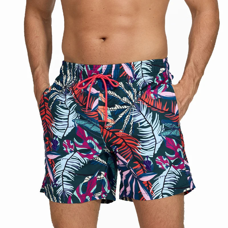 DATIFER 2026 Surf Shorts - Quick-Dry Mesh Liner