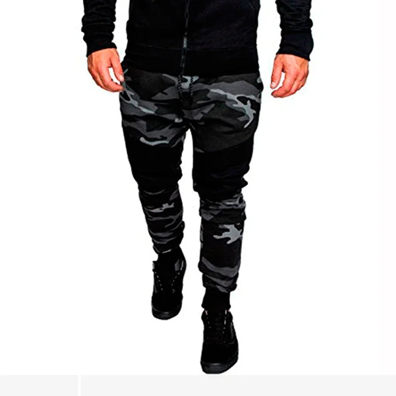 Camouflage Cargo Joggers - Loose Fit Harem