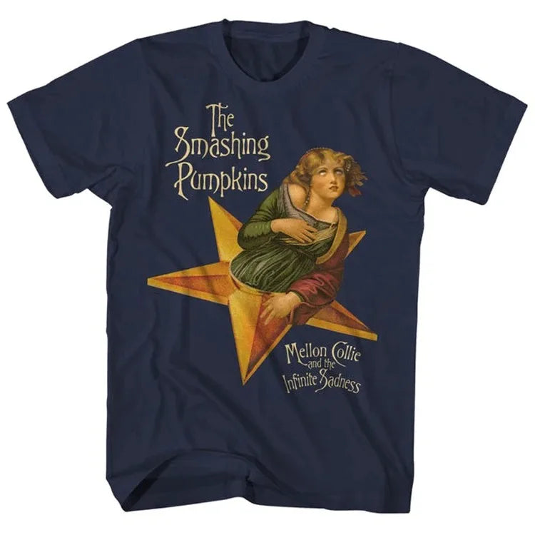 Smashing Pumpkins Band Tee - Oversized Y2K Rock Merch
