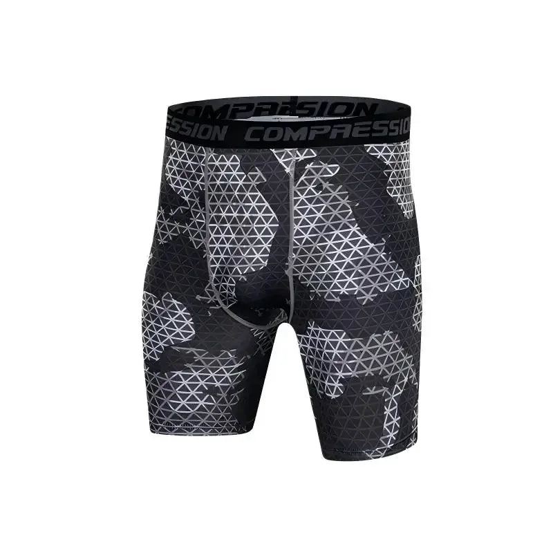 Men's Compression Shorts - Quick Dry Athletic Training Tights