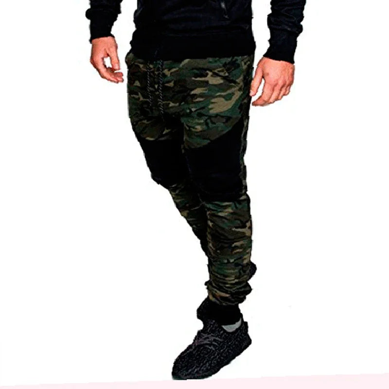 Camouflage Cargo Joggers - Loose Fit Harem