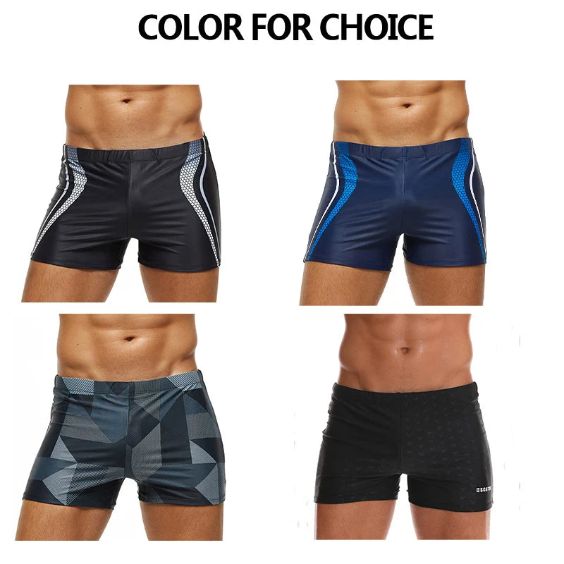 ESCATCH Padded Swim Trunks - Quick-Dry Swimsuit