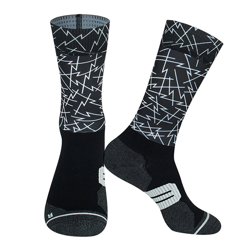 Compression Cycling Socks - Anti-Slip Racing