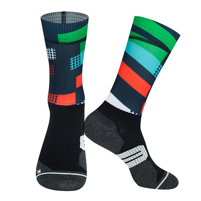 Compression Cycling Socks - Anti-Slip Racing