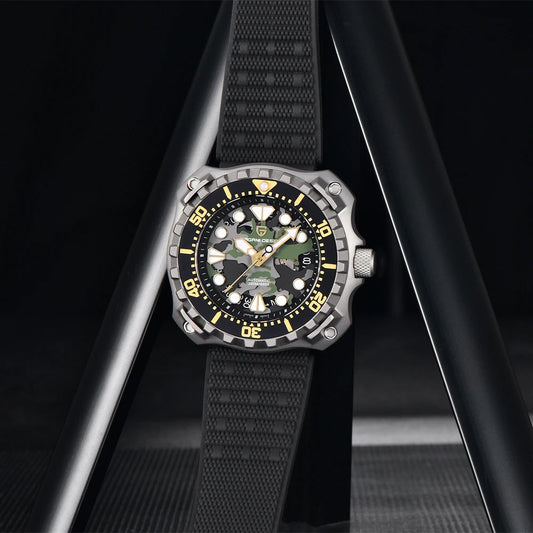 Military Dive Watch - 200M Automatic Camouflage