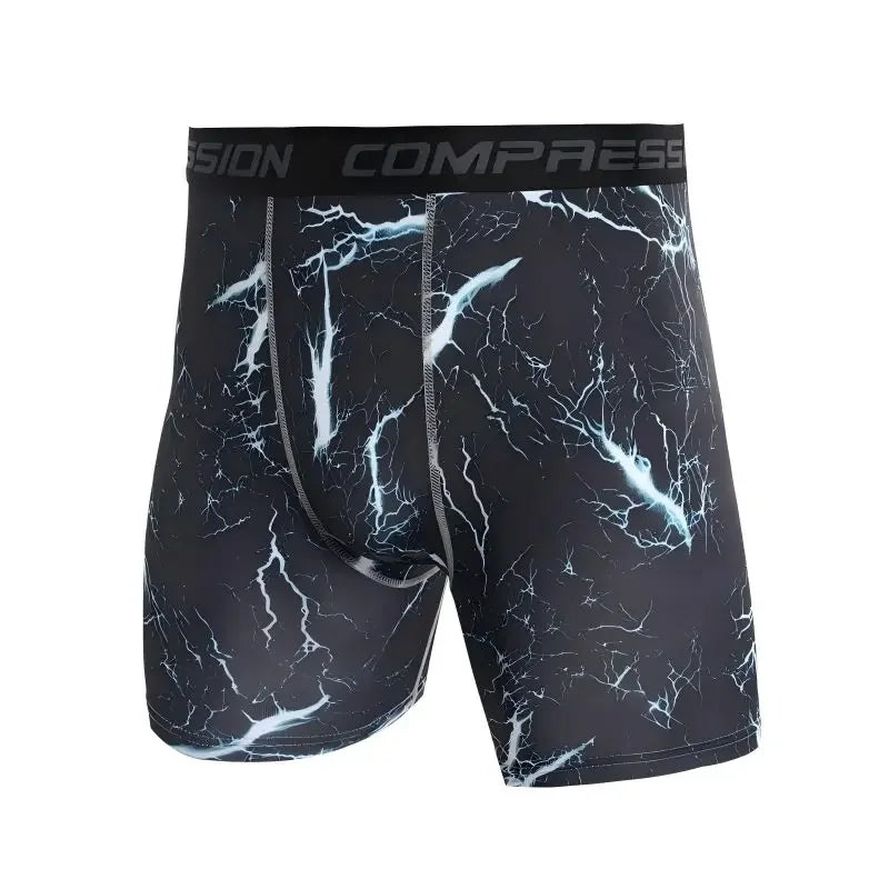 Men's Compression Shorts - Quick Dry Athletic Training Tights